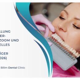 Zahnaufhellung Tuerkei: Laser-Bleaching, Zoom und professionelles Bleaching - vollstaendiger Ratgeber (2026)