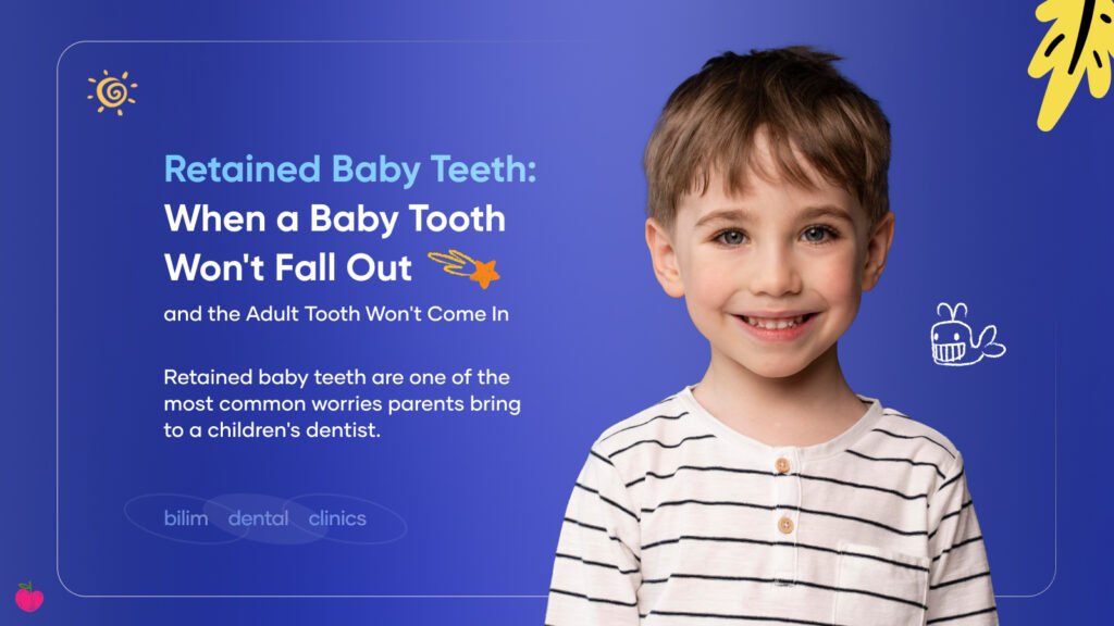 retained baby teeth