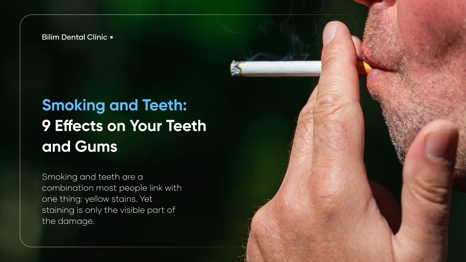 smoking and teeth